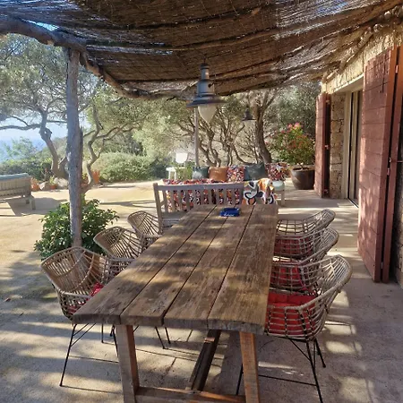 Tizzano, Vue Avec Piscine Σπίτι διακοπών Sartène